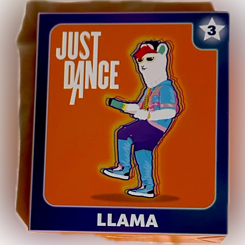 LLAMA JUST DANCE HAPPY MEAL TOY GAME MCDONALDS #3 COLLECTIBLE 2024 PROMOTION